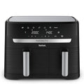 Tefal Easy Fry Dual Zone Digital Air Fryer, 2 Drawers, 8.3L, 8in1, Air Fry, Extra Crisp, Roast, Bake, Reheat